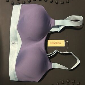 ThirdLove Women's Lavender and Light Blue Bra - Kinetic Adjustable Sports Bra